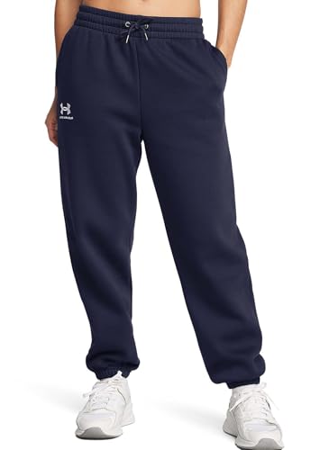Under Armour Essential Fleece Joggers Midnight Navy - L von Under Armour