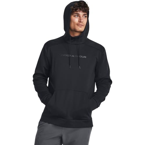 Under Armour Herren UA Armour Fleece Graphic HD Sweatshirt, Black / / Black, XL von Under Armour