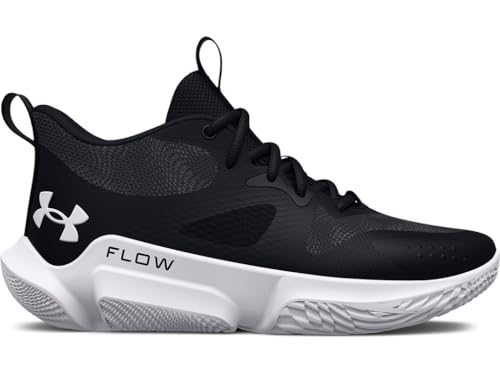 Under Armour Flow Breakthru 3 Damen-Basketballschuhe, Schwarz-Weiß-Weiß, 48.5 EU von Under Armour