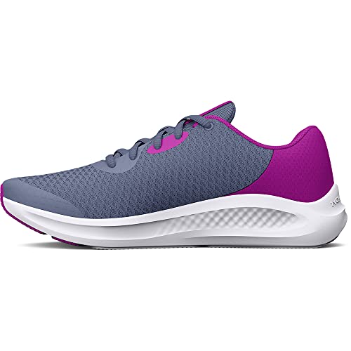 Under Armour Girls' Grade School Ua Charged Pursuit 3 Running Shoes Technical Performance, (501) Aurora Purple/Strobe/Metallic Silver, 35.5 EU von Under Armour