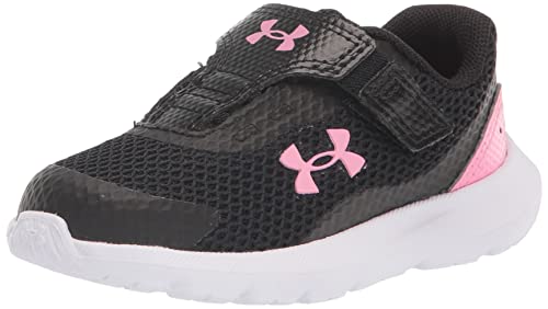Under Armour Girls' Infant Ua Surge 3 Ac Running Shoes Visual Cushioning, Black, 23.5 EU von Under Armour