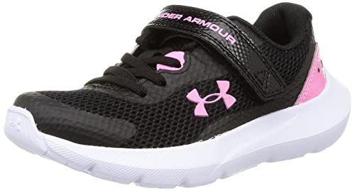 Under Armour Girls' Pre-School Ua Surge 3 Ac Running Shoes Visual Cushioning, Black, 29 EU von Under Armour