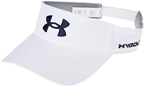 Under Armour Golf96 Visier-WHT, Weiß/Midnight Navy, Einheitsgr��e von Under Armour