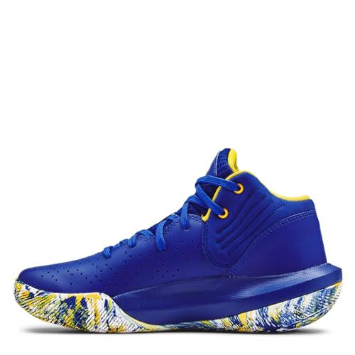 Under Armour Grade School Ua Jet '21 Basketball Shoes Court Performancence, Bleu, 36.5 EU von Under Armour