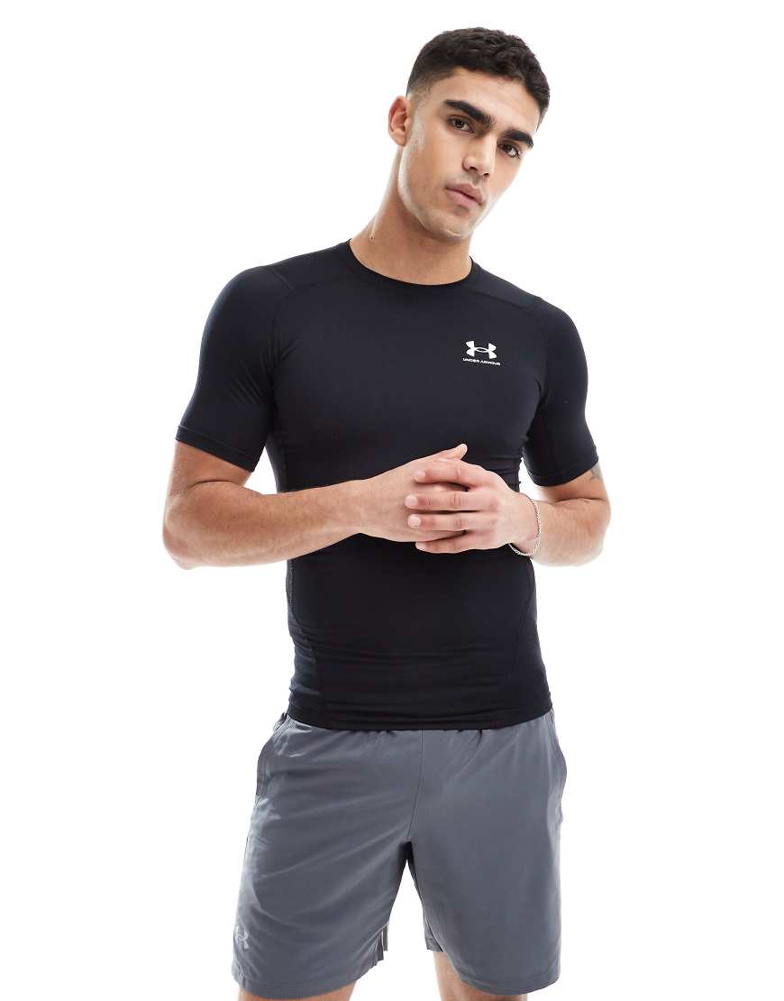 Under Armour - Heatgear - Kompressions-T-Shirt in Schwarz Under Armour - Heatgear - Kompressions-T-Shirt in Schwarz von Under Armour