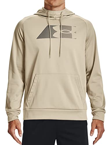 Under Armour Herren Armour Fleece Graphic Hoodie Pullover 1373404, Khaki Base / Schwarz-289, XX-Large von Under Armour