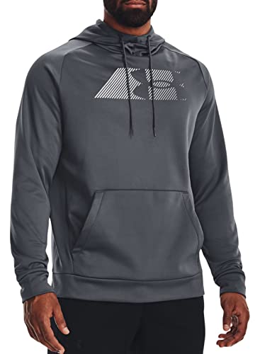 Under Armour Herren Armour Fleece Graphic Hoodie Pullover 1373404, Pitch Gray / Halo Gray - 012, XX-Large von Under Armour