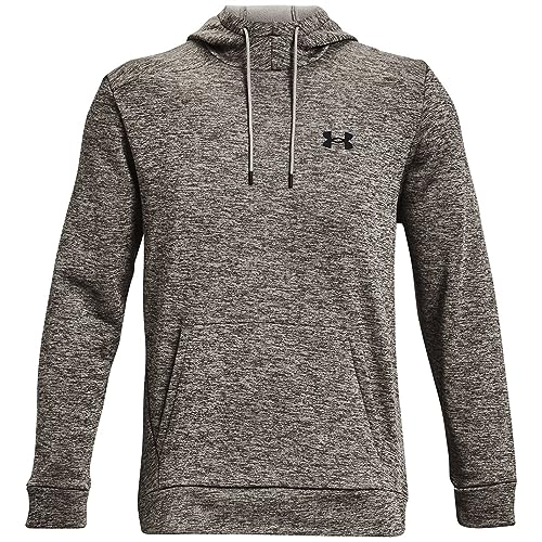 Under Armour Herren Armourfleece Twist Hoodie Sweatshirt, (294) Zinn/Schwarz, M von Under Armour