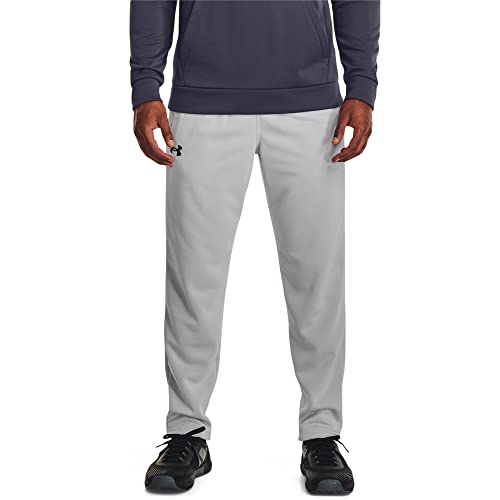 Under Armour Herren Armourfleece geradem Bein Hose, (014) Halo Grey/Black, XXL von Under Armour