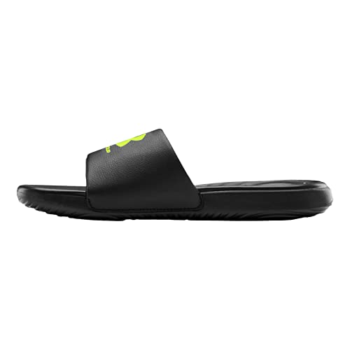 Under Armour Herren Badeschuhe Poolsandalen Ansa Fixed Slides, Farbe:Schwarz, Artikel:-007 Black/Lime Surge, Schuhgröße:EUR 45 von Under Armour