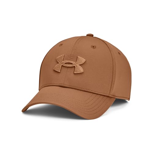 Under Armour Herren Blitzing Cap Stretch Fit, (253) Tundra / Nubuck Tan, S/M von Under Armour