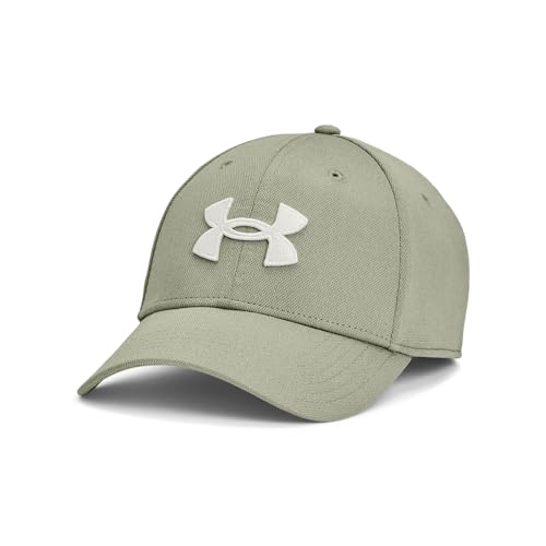 Under Armour Herren Blitzing Cap Stretch Fit, (504) Grove Green / White Clay, L/XL von Under Armour