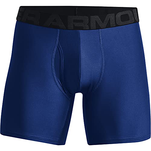 Under Armour Herren Boxerjock, 15,2 cm, 1er-Pack Retroshorts, Tech Blue (432)/Schwarz, XL von Under Armour