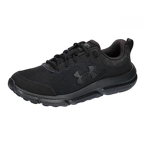 Under Armour Herren Charged Assert 10 Laufschuh, (002) Schwarz/Schwarz/Schwarz, 45 EU X-Weit von Under Armour
