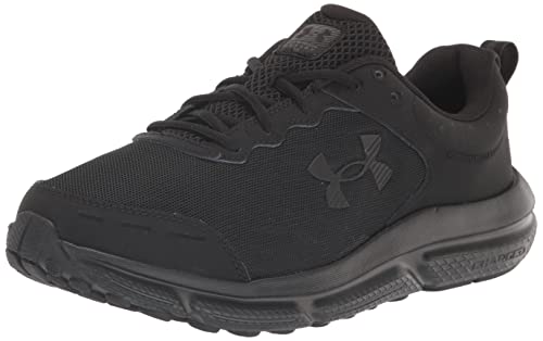 Under Armour Herren Charged Assert 10 Laufschuh, (002) Schwarz/Schwarz/Schwarz, 47 EU X-Weit von Under Armour