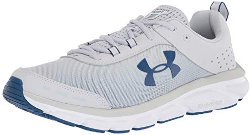 Under Armour Herren Charged Assert 8 Laufschuh, Halo Grey (112)/Weiß, 42.5 EU von Under Armour