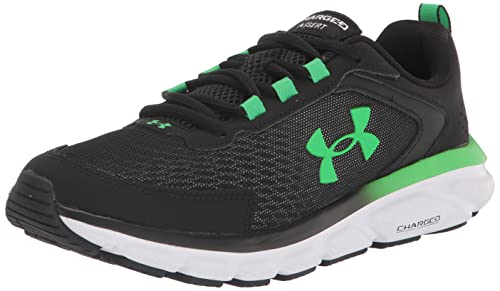 Under Armour Herren Charged Assert 9 Laufschuh, (008) Black/Extreme Green/Extreme Green, 45.5 EU von Under Armour