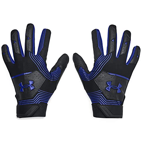 Under Armour Herren Clean Up 21 Handschuhe für kaltes Wetter, Schwarz (003)/Royal, XX-Large von Under Armour