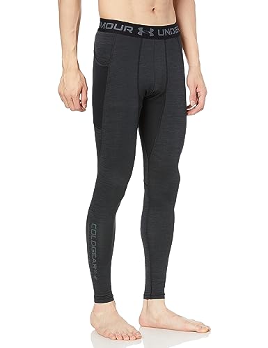 Under Armour Herren ColdGear Twist Leggings, 001 Schwarz, M von Under Armour