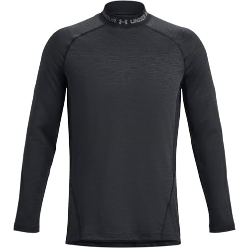 Under Armour Herren ColdGear Twist T-Shirt, 001 Schwarz, XXL von Under Armour