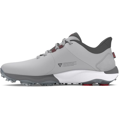 Under Armour Herren Drive Pro Wide Golfschuh, (102) Mod Gray/Castlerock/Castlerock, 7.5 Wide von Under Armour