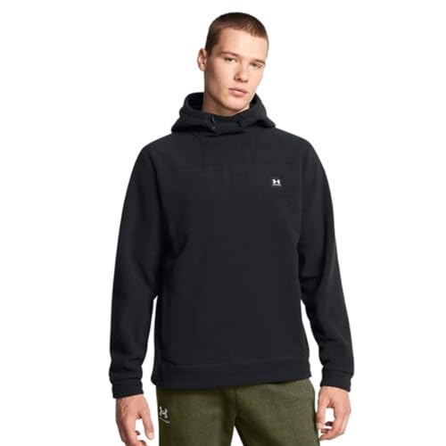 Under Armour Herren Expanse Fleece Hoodie Laufbekleidung Hoody Black - Schwarz M von Under Armour