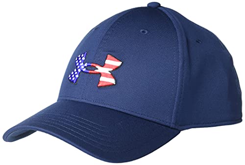 Under Armour Herren Freedom Blitzing Hat Mütze, Academy Blue (408)/Weiß, L-XL von Under Armour