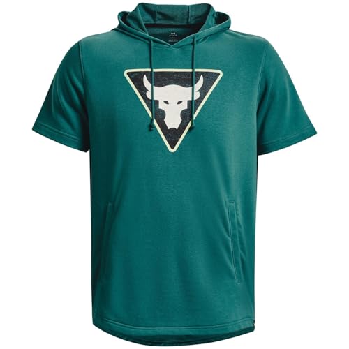 Under Armour Herren Funktionsshirt Project Rock coastalteal-Ivory-Black M von Under Armour