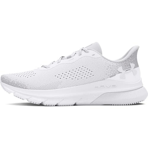 Under Armour Herren HOVR Turbulence 2 Wide Running Shoe, (111) Weiß/Weiß/Weiß, 42 EU von Under Armour