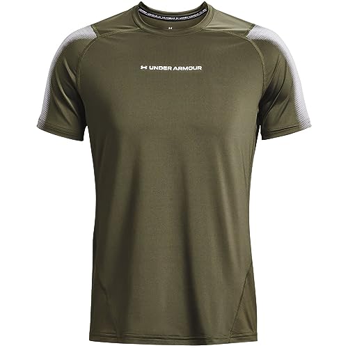 Under Armour Herren HeatGear T-Shirt - 1377160, Farbe:Khaki, Textil:M von Under Armour