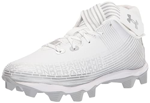 Under Armour Herren Highlight Franchise Fu ballschuh, Wei /Metallic-Silber/Metallic-Silber, 46 EU von Under Armour