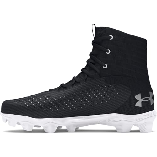 Under Armour Herren Highlight Franchise Rm 2.0 Fußballschuh, (001) Schwarz/Weiß/Metallic-Silber, 8.5 von Under Armour