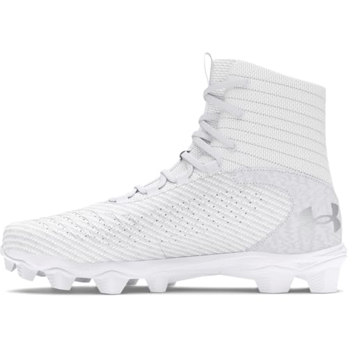 Under Armour Herren Highlight Franchise Rm 2.0 Fußballschuh, (100) Weiß/Weiß/Metallic-Silber, 13 von Under Armour