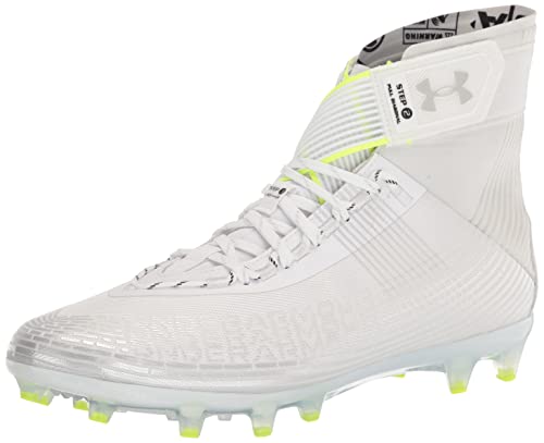 Under Armour Herren Highlight Mc Fu ballschuh, Wei (106)/Metallic Silber, 43 EU von Under Armour