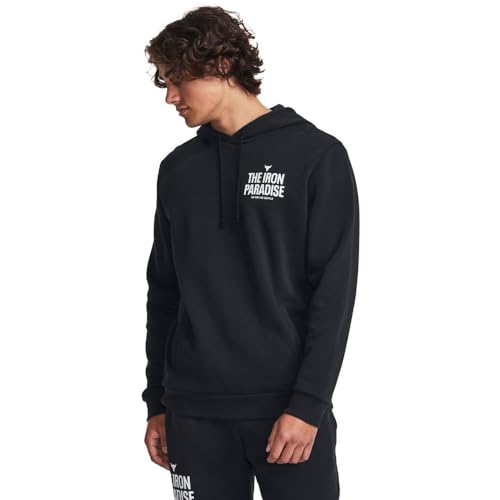 Under Armour Herren Hoodie Project Rock Rival Black L von Under Armour