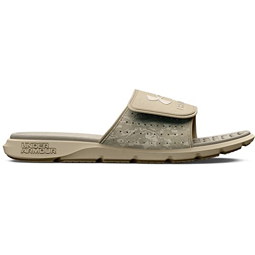 Under Armour Herren Ignite 7 Freedom Slide Sandale, (200) Khaki Base / Khaki Base / Summit White, 45 EU von Under Armour