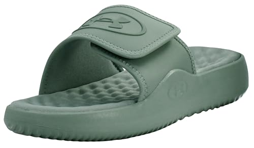 Under Armour Herren Ignite Pro 8 Slide Sandal, Silica Green/Silica Green, 13 M von Under Armour