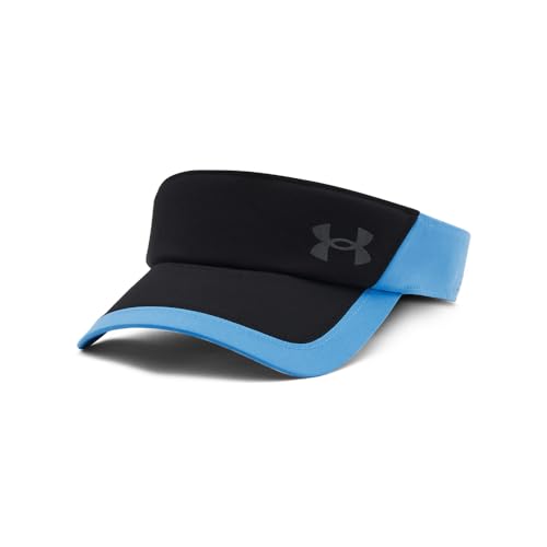 Under Armour Herren Iso-chill Launch Run Visier, (002) Black/Viral Blue/Reflective, Einheitsgröße von Under Armour