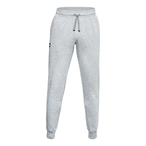 Under Armour Herren Jogginghose Sporthose Trainingshose Rival Fleece Jogger, Farbe:Grau, Größe:L, Artikel:-011 Grey von Under Armour