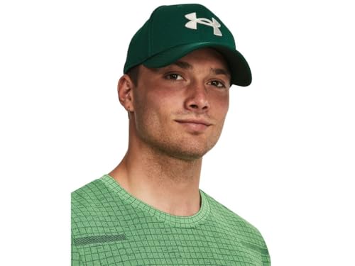 Under Armour Herren Blitzing Cap Stretch Fit Hut, (322) Greenwood/Olive Tint, M/L von Under Armour