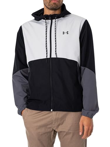 Under Armour Herren Legacy Windbreaker Jacke, Grau, S, Grau, S von Under Armour