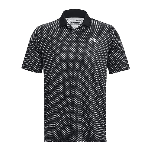 Under Armour Herren Leistung 3.0 Polohemd, Schwarz, L von Under Armour