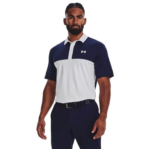 Under Armour Herren Leistung 3.0 Polohemd, Weiß, L-XL von Under Armour
