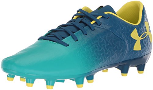 Under Armour Herren Magnetico Premiere Frim Ground Fußballschuh, Water (464)/White, 1, Gr n (Blaugrün (300) / Marokkanisches Blau), 40 EU von Under Armour