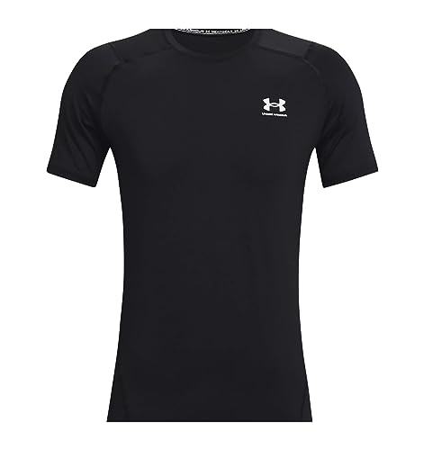 Under Armour Herren Men's HeatGearÂ Armour Fitted Short Sleeve T-Shirt, Blickdicht, bunt, XXL von Under Armour