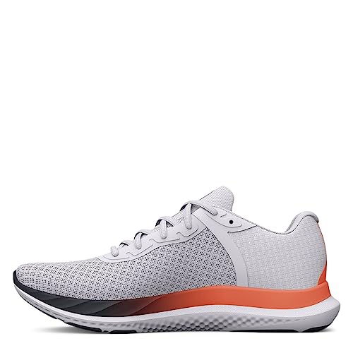 Under Armour Herren Men's Ua Charged Breeze Running Shoes Visual Cushioning, (110) White/Panic Orange/Black, 43 EU von Under Armour