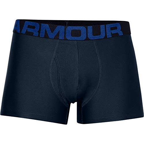 Under Armour Herren Multi-Pack Performance Tech Boxerjock Brief, 3" Inseam, All-Day Comfort & Soft Unterwäsche, Academy Blue (408)/Academy Blue, 4XL von Under Armour