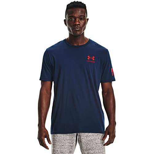 Under Armour Herren New Freedom Flag T-Shirt Sweatshirt, Academy (409)/Schwarz, 5X-Large von Under Armour