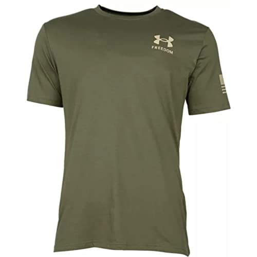 Under Armour Herren New Freedom Flag T-Shirt Sweatshirt, Marine Od Green (390)/Schwarz, Large Hoch von Under Armour