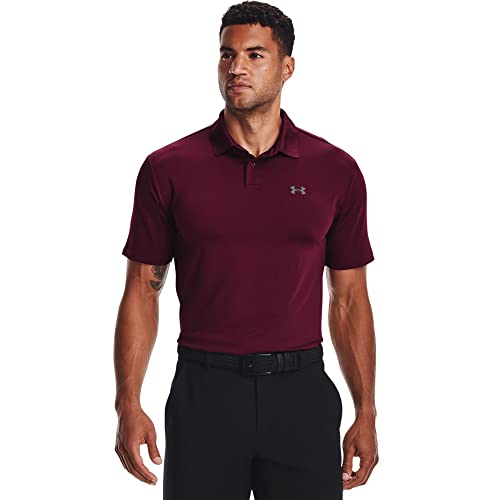Under Armour Herren Performance 2.0 Golf Polo Poloshirt, Kastanienbraun (609)/Stellplatz Grau, 4X-Groß von Under Armour